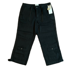 NWOT Columbia Black Capris Pants Size: M